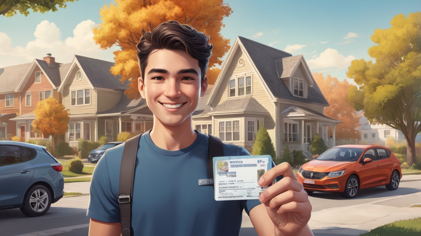 Documentos e chave de carro